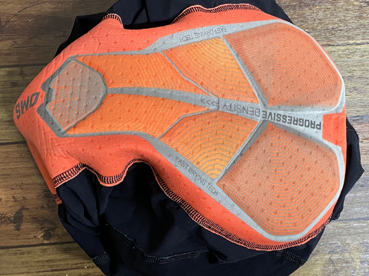 JQ384 スポーツフル sportful ビブショーツ 黒 オレンジ L