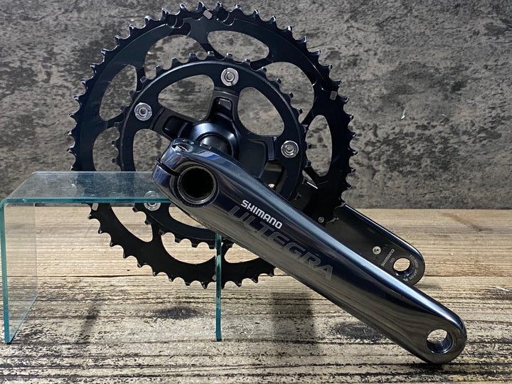 JO944 シマノ SHIMANO アルテグラ ULTEGRA FC-6650 クランクセット 50/34T 165mm ※クランクキャップ欠品