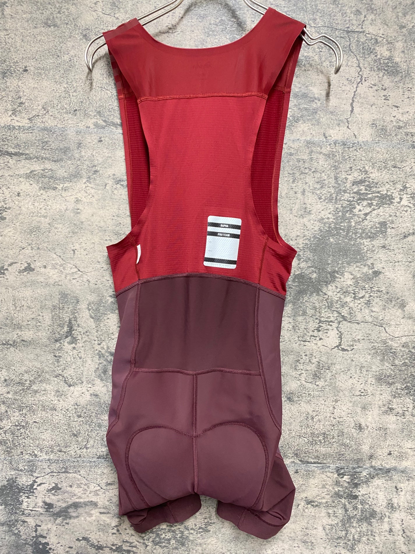 JZ590 ラファ Rapha PRO TEAM WINTER BIB SHORTS ビブショーツ 赤