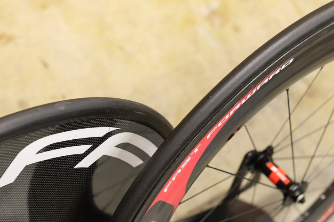 ファストフォワード FFWD F9R/DISC-T CARBON カーボン チューブラー ディスクホイール ホイールセット シマノ11/12S 【立川店】