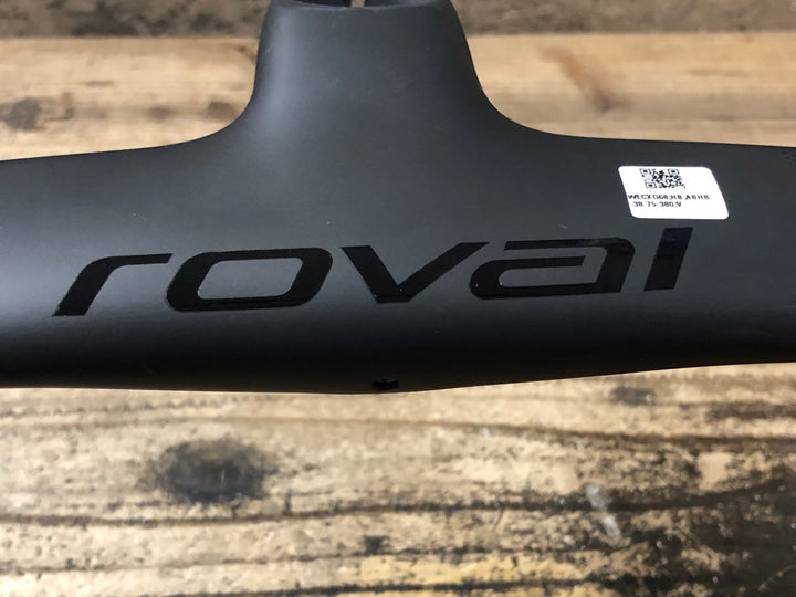 JU394 ロヴァール ROVAL ラピーデ コックピット RAPIDE COCKPIT カーボン ドロップハンドル 一体型 380x75