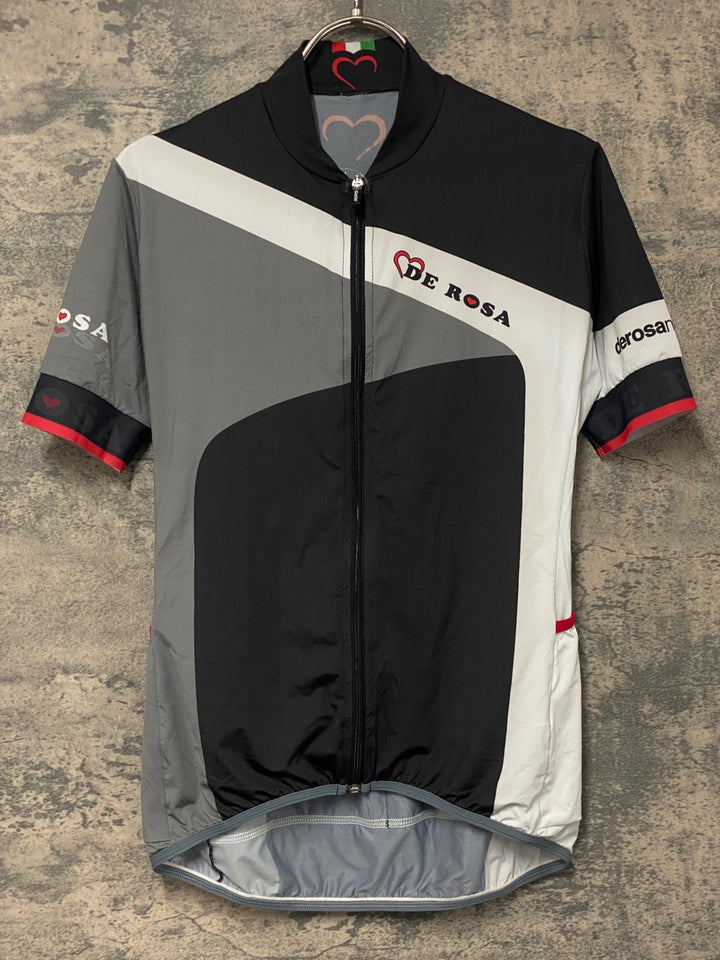 KK365 サンティーニ Santini 半袖 サイクルジャージ 黒 M DE ROSA