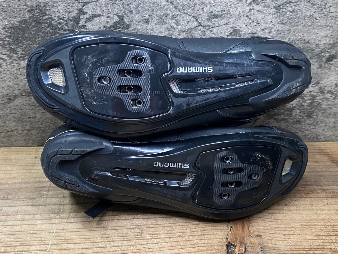 JG725 シマノ SHIMANO RP3 SH-RP300 ビンディングシューズ EU42 ブラック 3穴/2穴