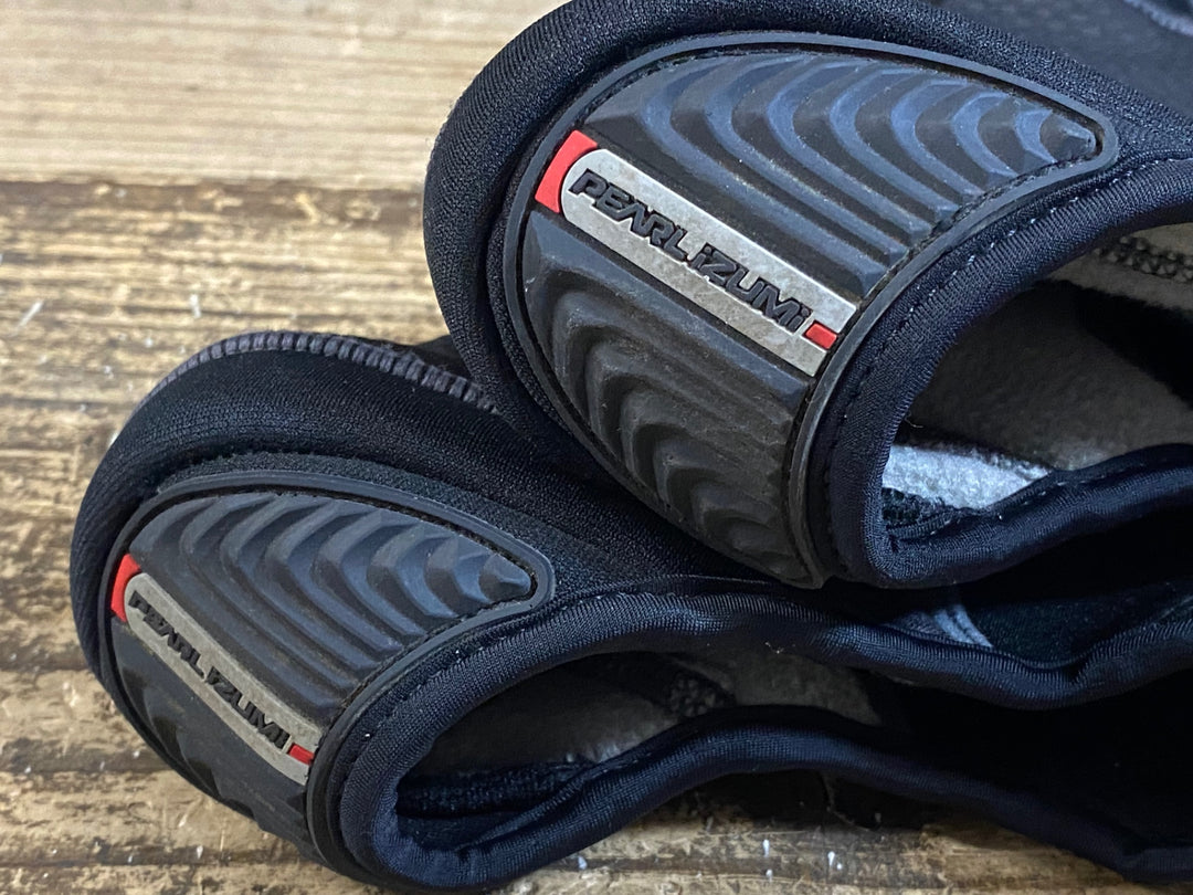 KG611 パールイズミ PEARL iZUMi シューズカバー 裏起毛 黒 L