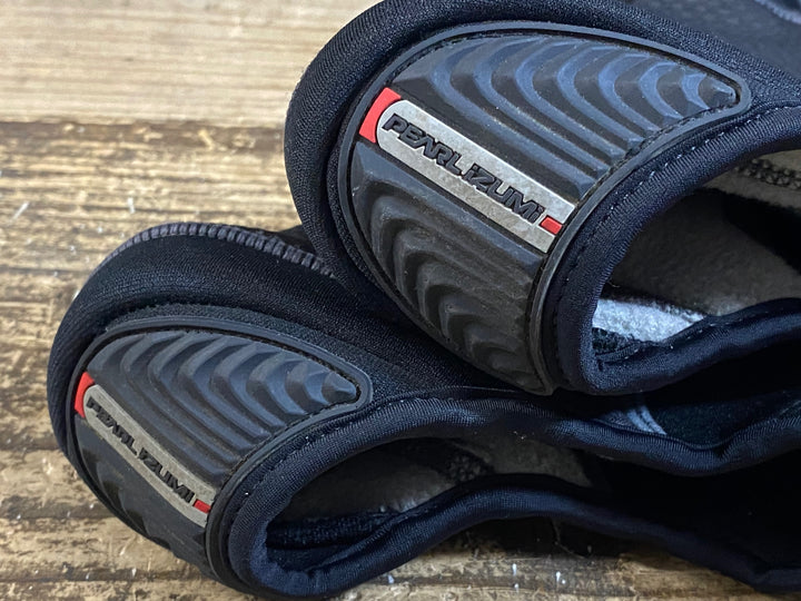 KG611 パールイズミ PEARL iZUMi シューズカバー 裏起毛 黒 L