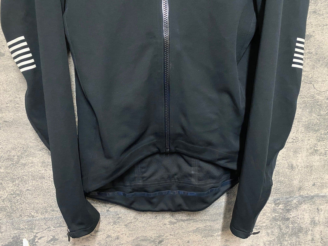 JN131 ラファ Rapha PRO TEAM SOFTSHELL JACKET 長袖 サイクルジャケット 黒 S