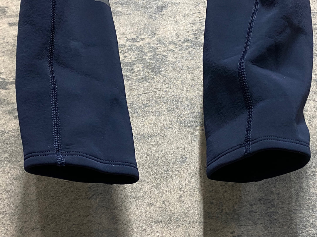 JV437 ラファ Rapha RCC WOMENS PRO TEAM WINTER TIGHTS ビブタイツ ネイビー S 手縫い加工品 裏起毛