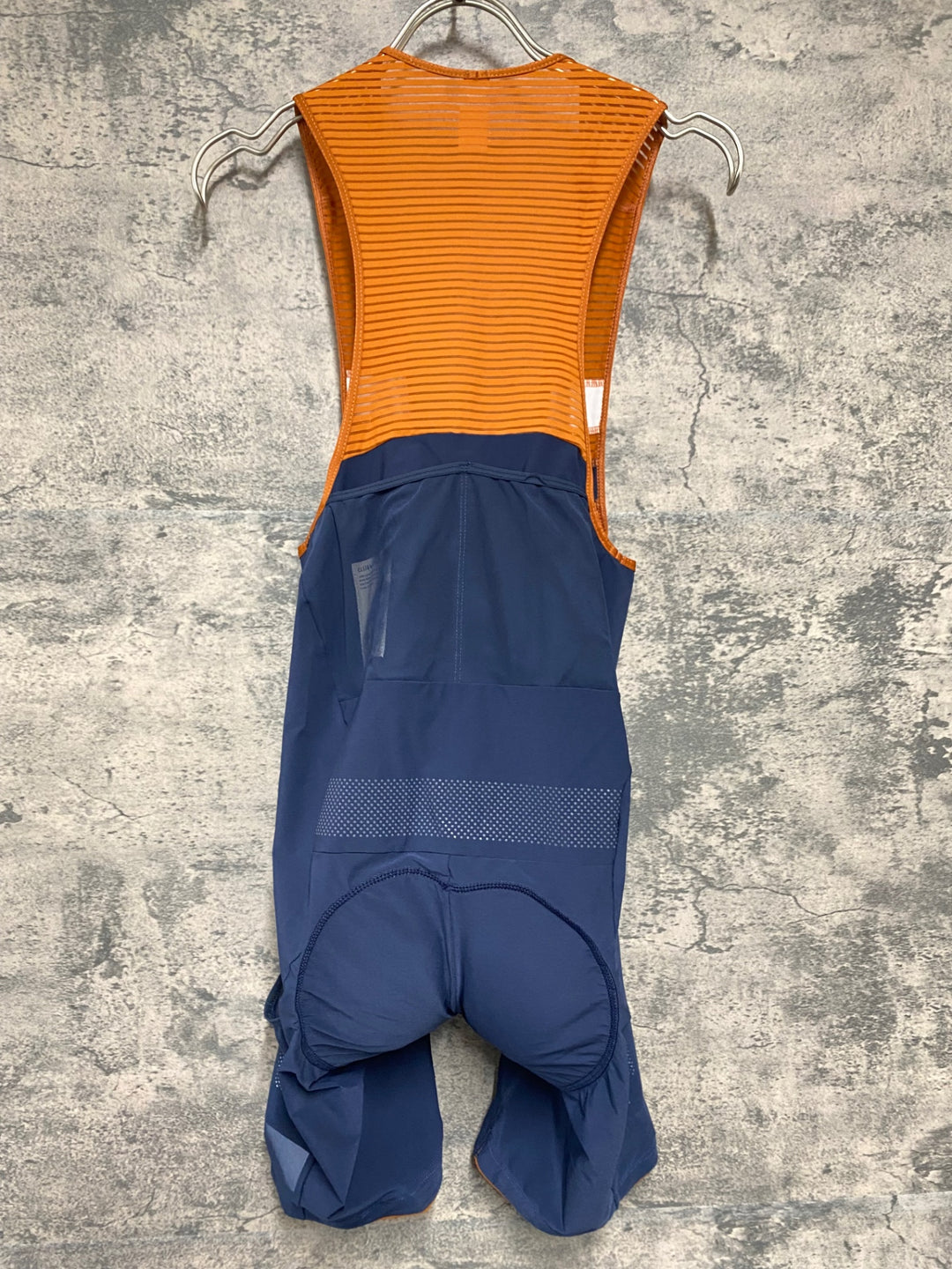KB328 ラファ Rapha CARGO BIB SHORTS ビブショーツ 紺 オレンジ S