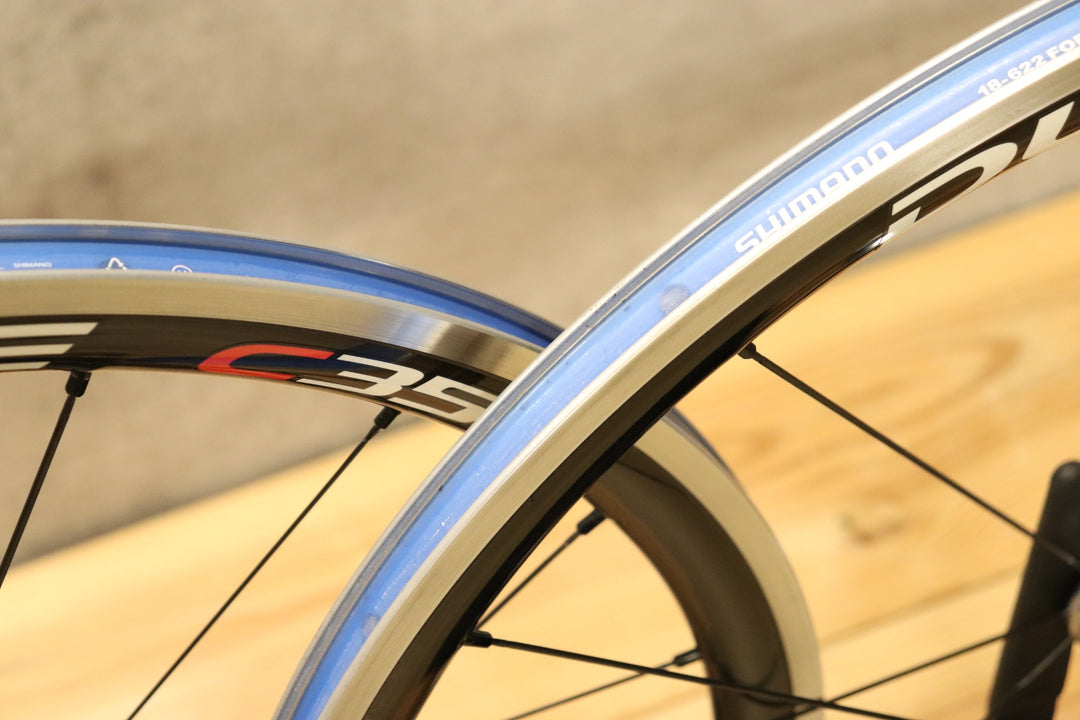 シマノ SHIMANO デュラエース DURA-ACE WH-7900 C35 CL アルミ/カーボン クリンチャー ホイールセット シマノ 10S 【さいたま浦和店】