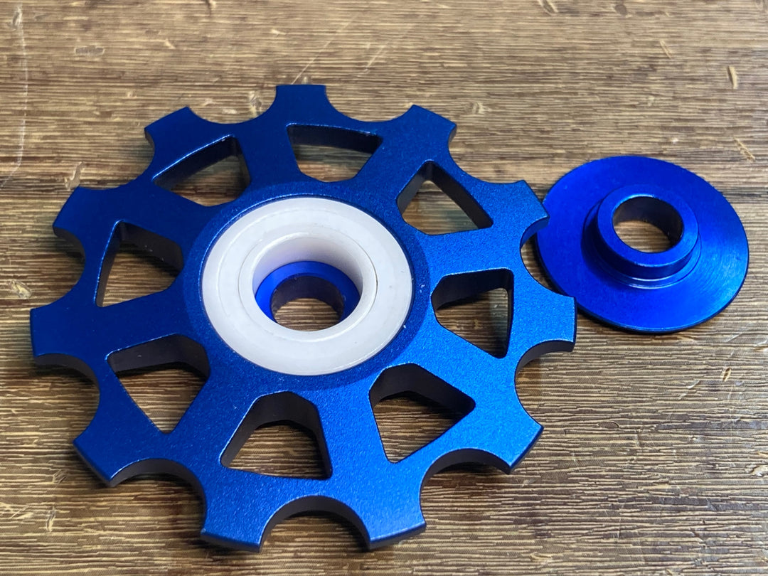 JG474 ノヴァライド NOVA RIDE CERAMIC PULLEY SET プーリー 青 11T