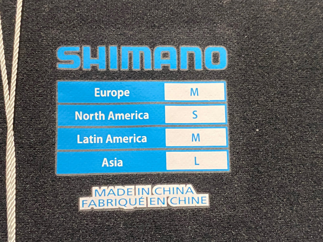 JY870 シマノ SHIMANO 長袖 サイクルジャケット 黒 M 裏起毛