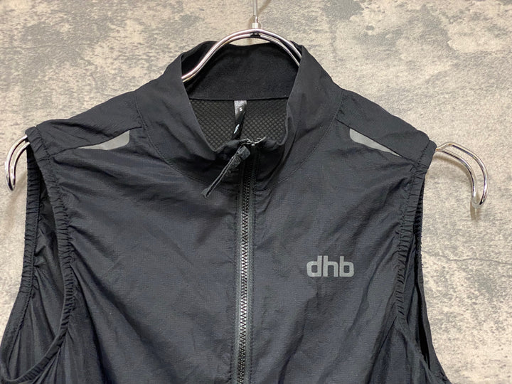 JI168 dhb サイクルベスト ジレ 黒 S