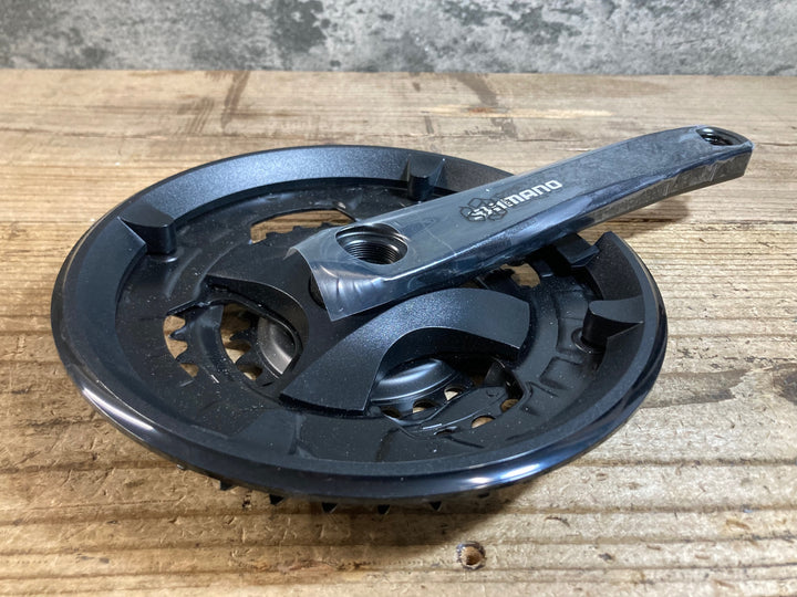 KH530 シマノ SHIMANO FC-MT101 クランクセット 170mm 44-32-22T ガード付