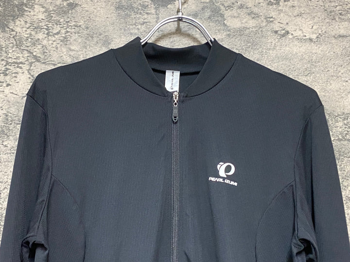 KA703 パールイズミ PEARL iZUMi 長袖 サイクルジャージ 薄手 黒 XLサイズ