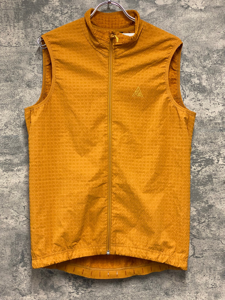 KP253 セブンメッシュ 7MESH SETON VEST ジレ サイクルベスト オレンジ L 裏起毛