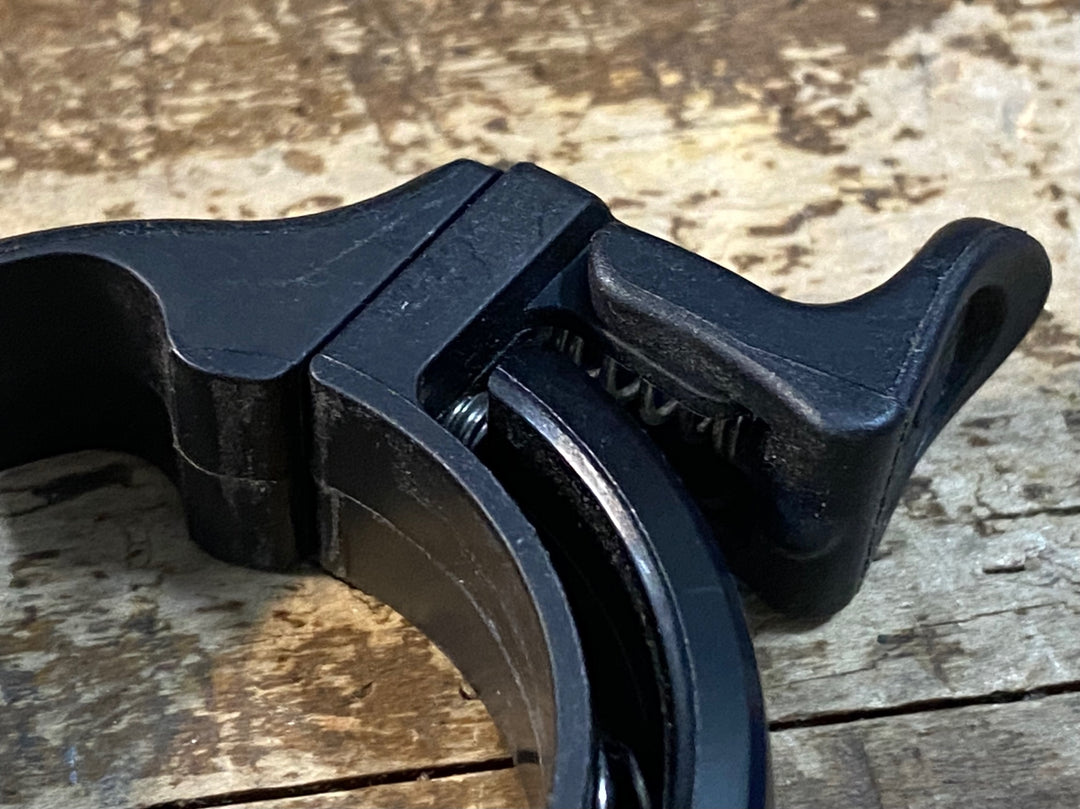 JX077 ノグ knog Oi ベル 黒 Φ31.8 ※加工跡あり、削れ