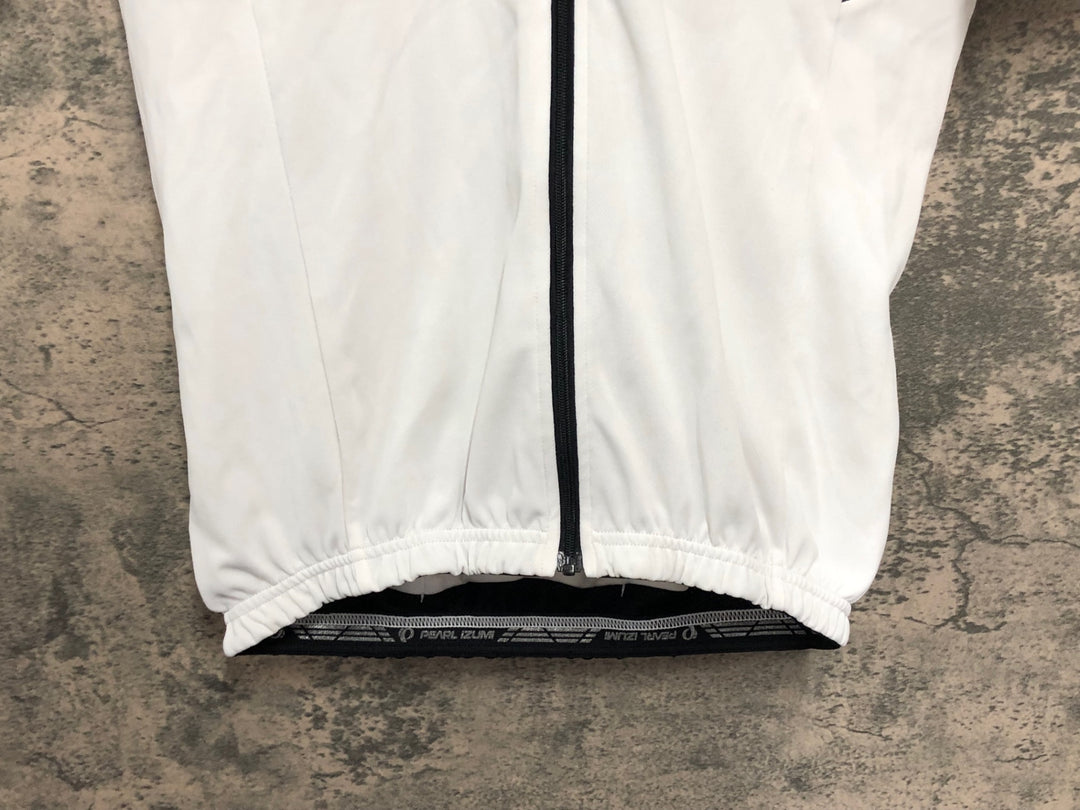 KE810 パールイズミ PEARL iZUMi 半袖 サイクルジャージ 黒 白 M