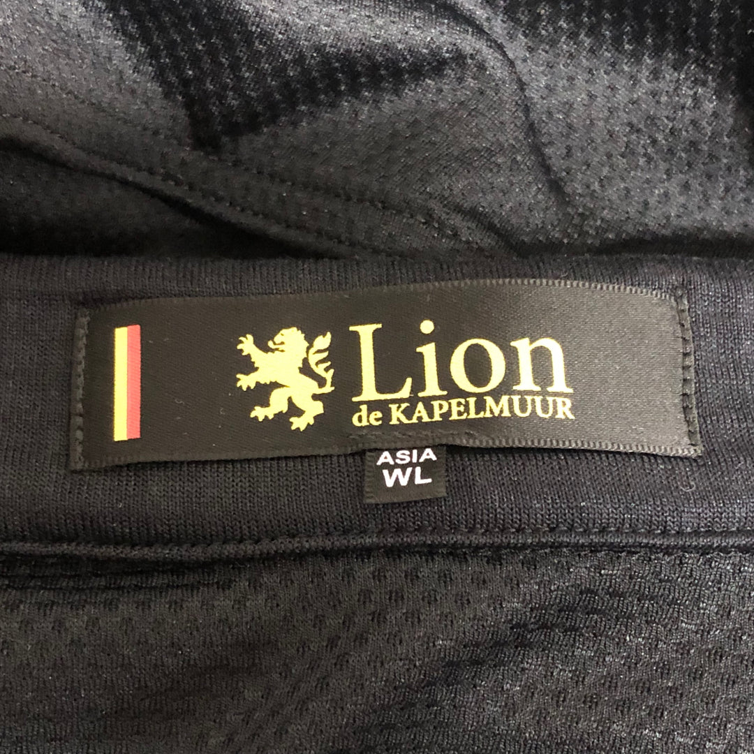 KN773 リオンドカペルミュール Lion de KAPELMUUR 長袖 サイクルジャージ 黒 WL