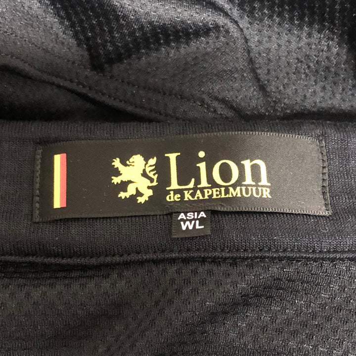 KN773 リオンドカペルミュール Lion de KAPELMUUR 長袖 サイクルジャージ 黒 WL
