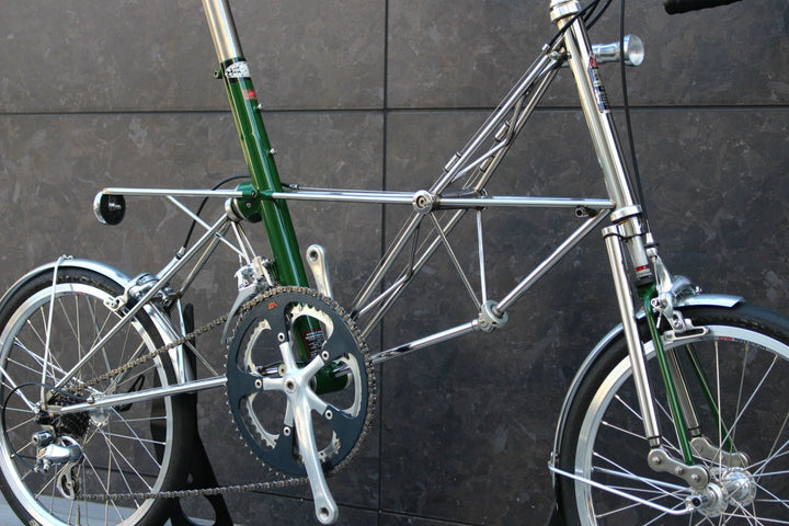 アレックスモールトン Alex Moulton AM-GT 分割式 シマノ デュラエース 7400 8S ステンレス 17インチ 小径車 ミニベロ 【福岡店】