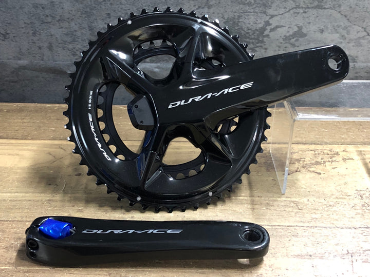 KJ869 シマノ SHIMANO デュラエース DURA-ACE FC-R9200-PX パワーメーター クランクセット 165mm 50/34T 11S