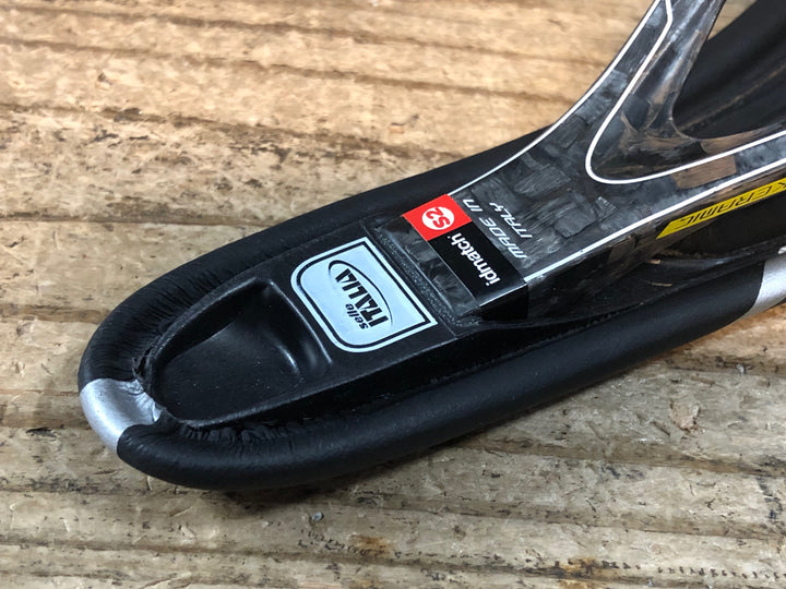 JU162 セラ イタリア selle italia SLR サドル カーボンレール 132mm 黒