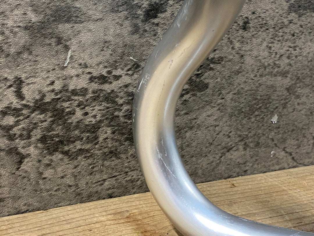 KB182 チネリ Cinelli ジロ ディタリア GIRO D`ITALIA アルミ ドロップハンドル 400mmエンドC-C Φ26.4 ※末端カット、加工品のためジャンク