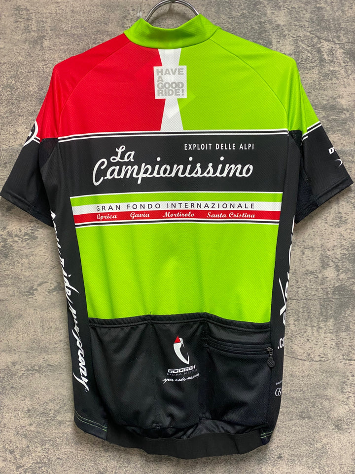 JV141 アソス ASSOS FAGNANO REPUBLIC 半袖 サイクルジャージ 緑 M