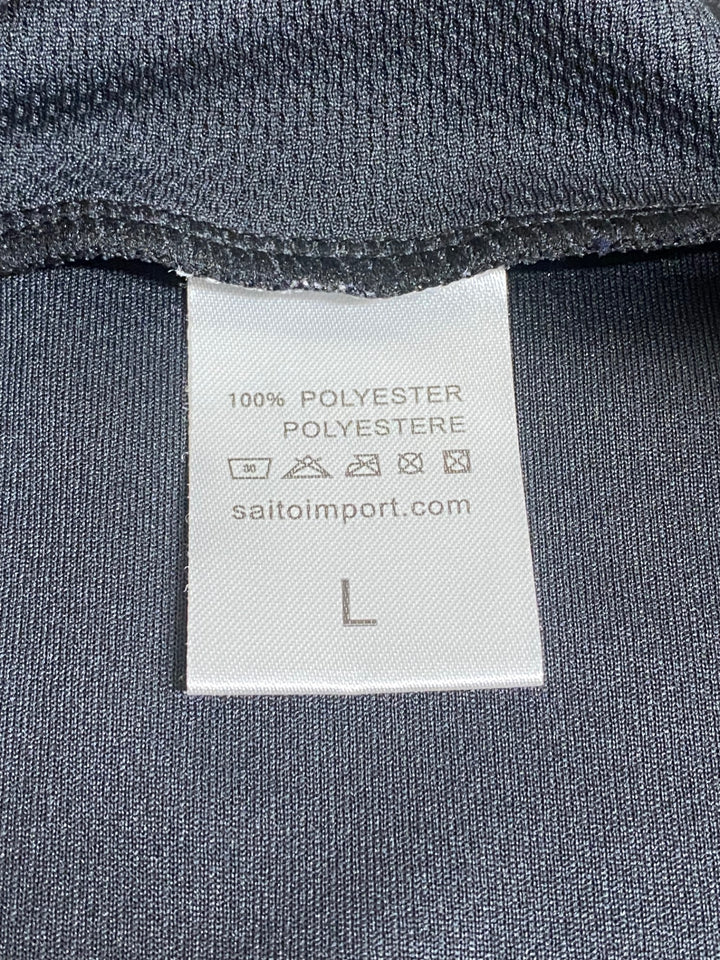 KA107 サイトウインポート saitoimport 半袖 サイクルジャージ  黒 L