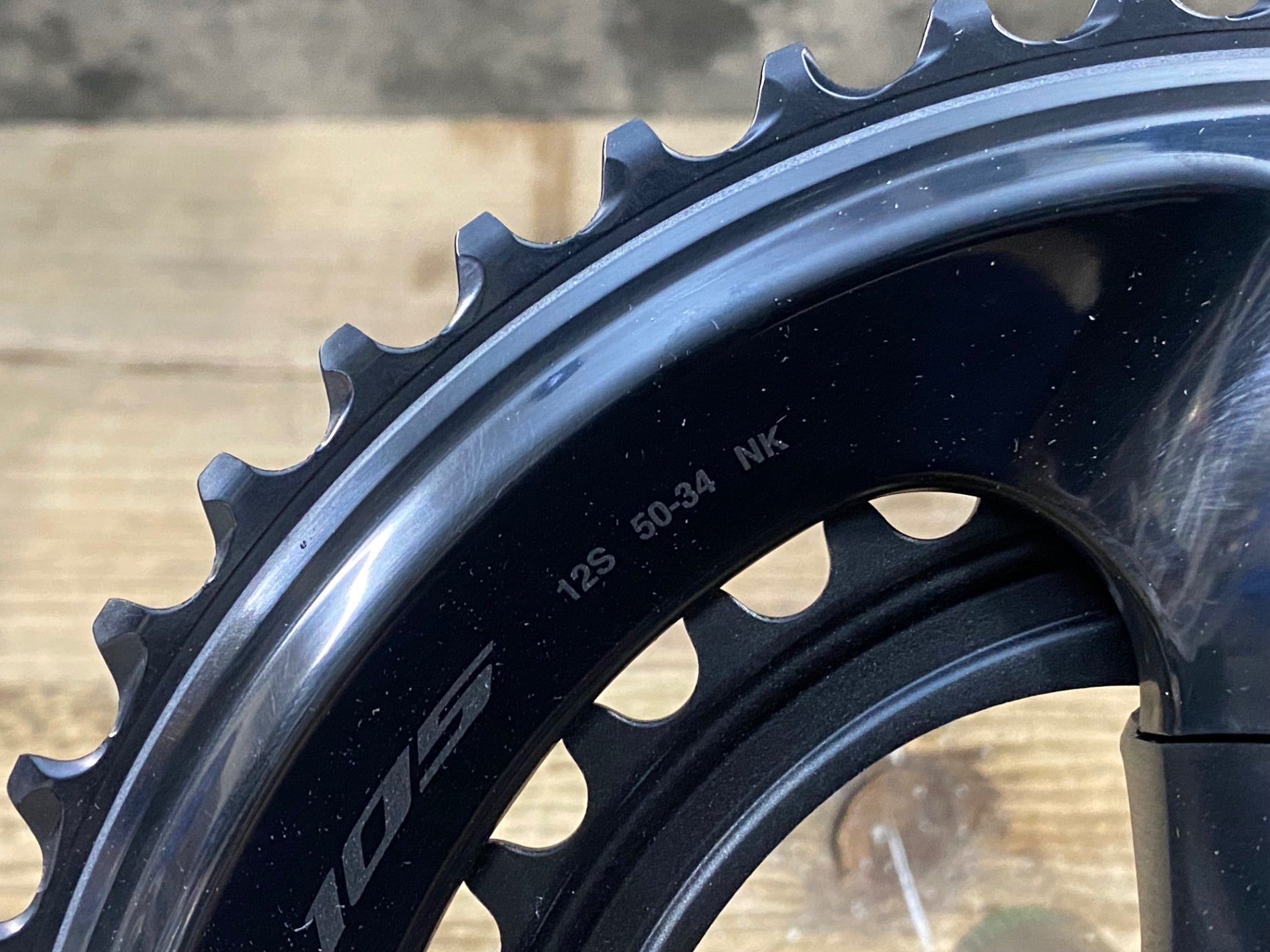 JQ989 シマノ SHIMANO 105 FC-R7100 クランクセット 50/34T 170mm