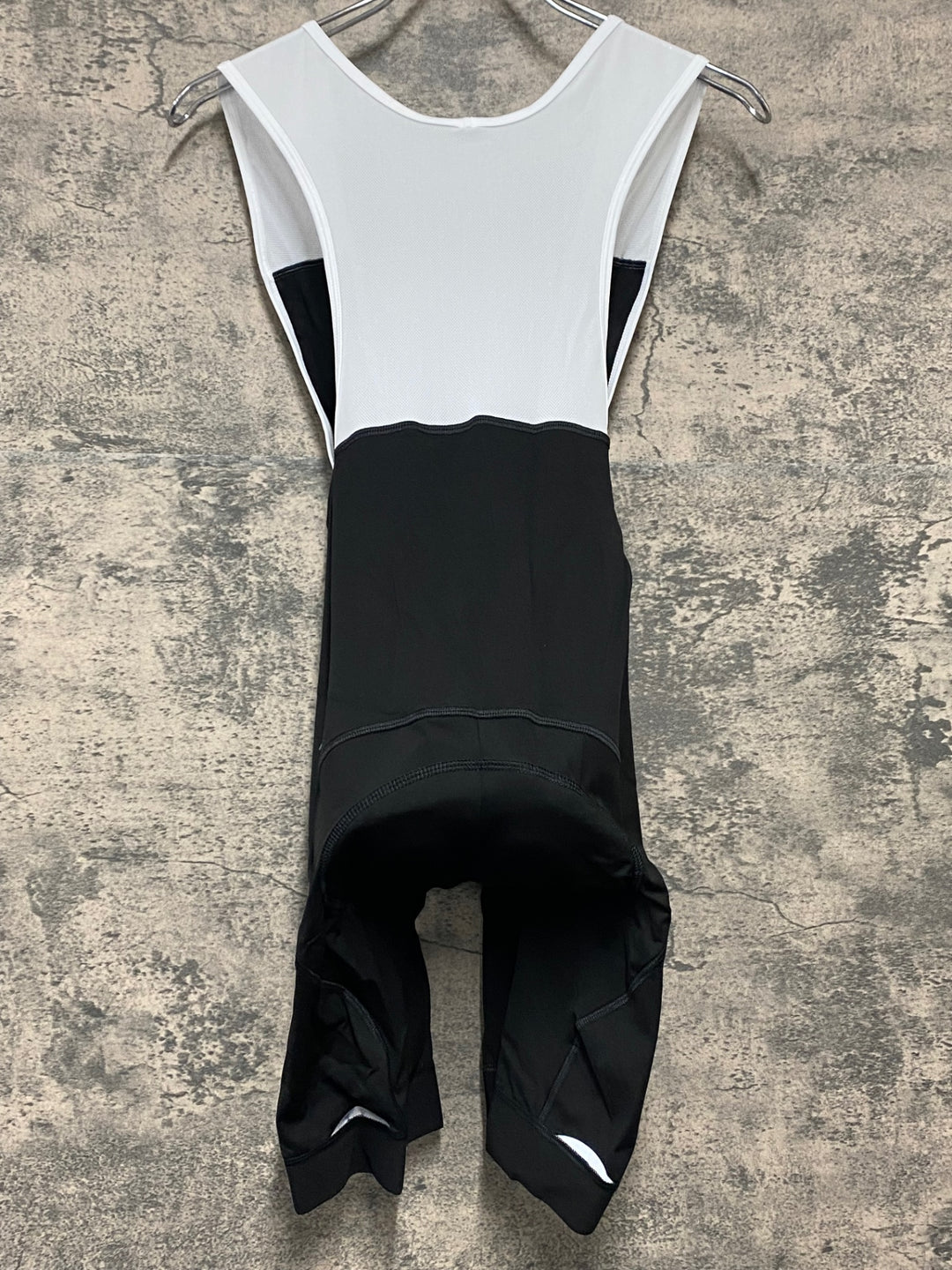 JW769 プロトンドパリ PELOTON DE PARIS Domestique Bib Shorts ビブショーツ 黒 ロゴ黄ばみ S