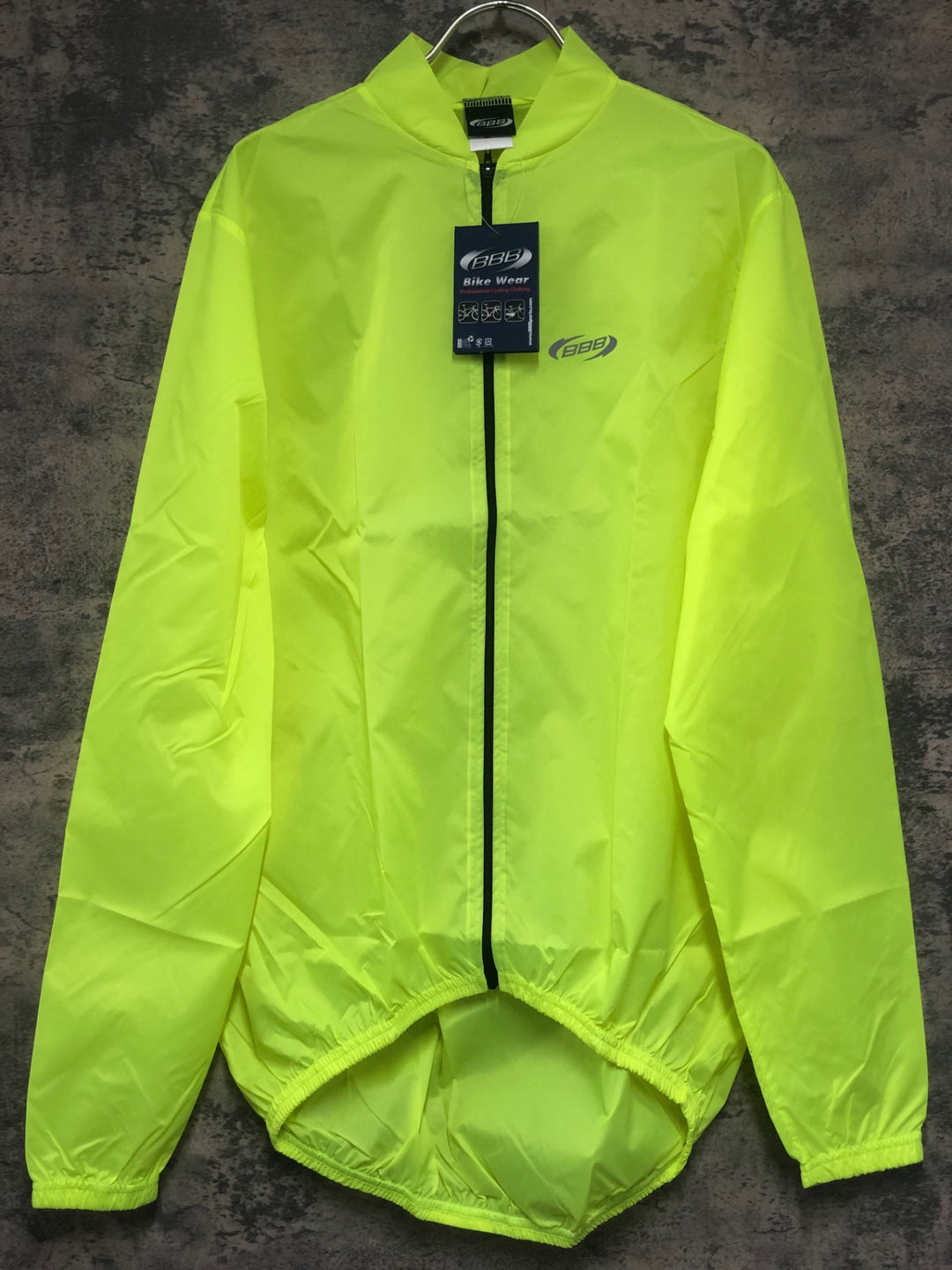 KL347 BBB cycling レインジャケット 黄 L