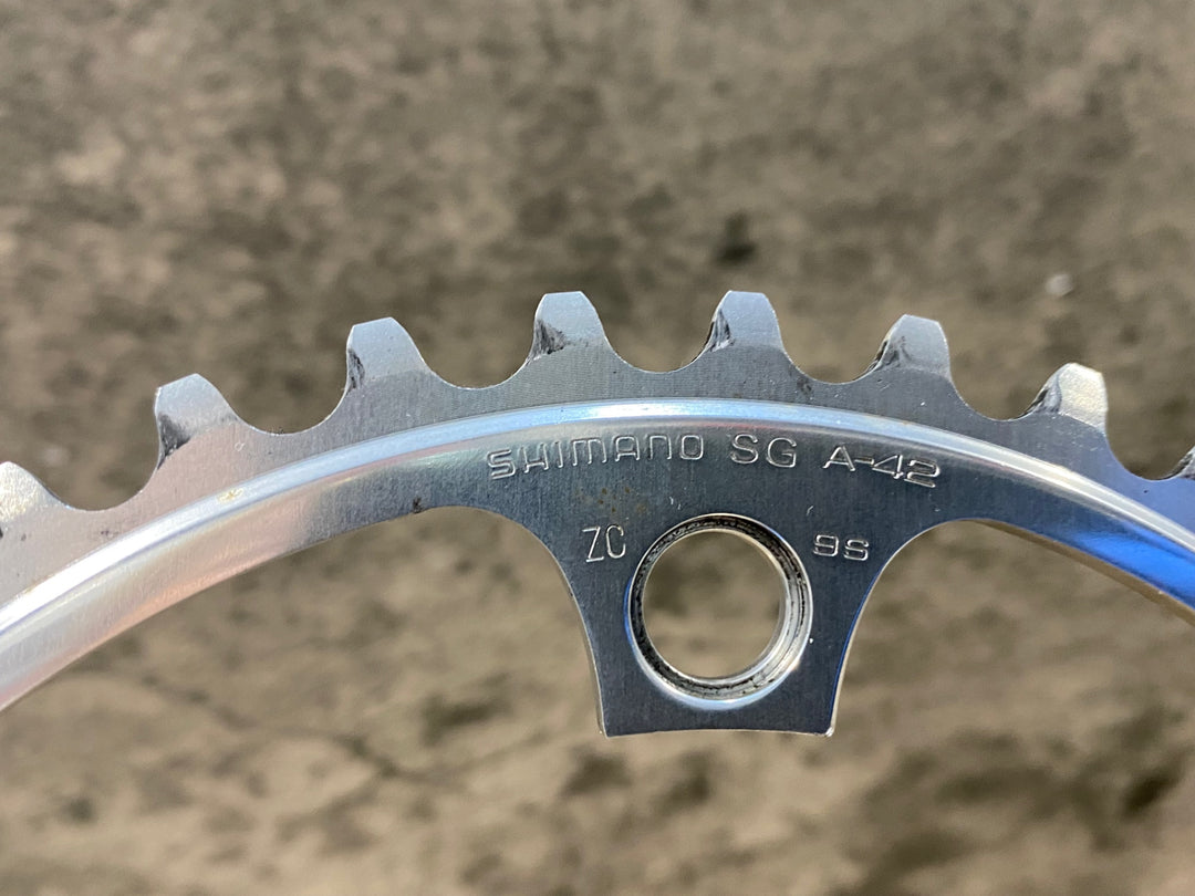 KK672 シマノ SHIMANO デュラエース DURAACE FC-7700 チェーンリング 55/42T 2枚セット TT トライアスロン