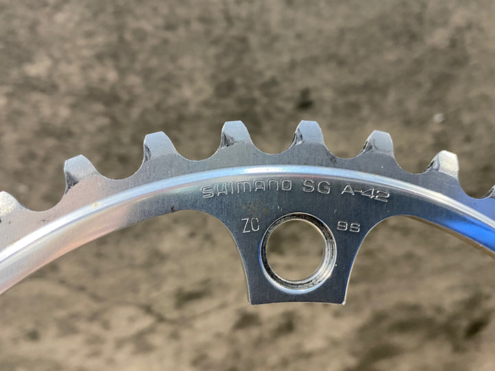 KK672 シマノ SHIMANO デュラエース DURAACE FC-7700 チェーンリング 55/42T 2枚セット TT トライアスロン