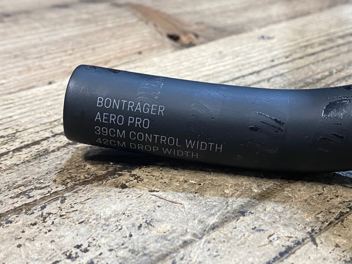 JW463 ボントレガー BONTRAGER AERO PRO カーボンドロップハンドル Φ31.8 390/420mm