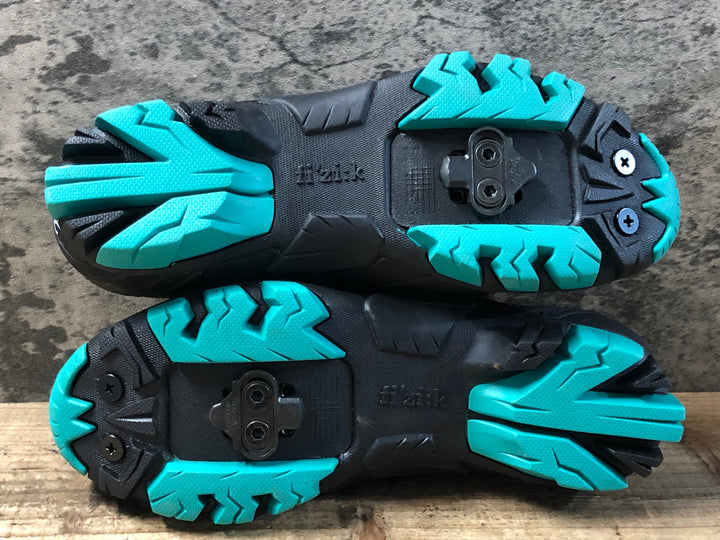 KG417 フィジーク fizik M6 MTB shoes WOMAN ビンディングシューズ 2穴 ブラック レディース EU36 ※ペン字あり