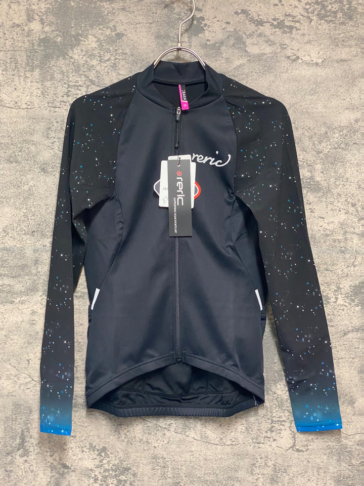 JV990 レリック reric Women's Elara Summer LS Jersey 長袖サイクルジャージ S 黒 レディース