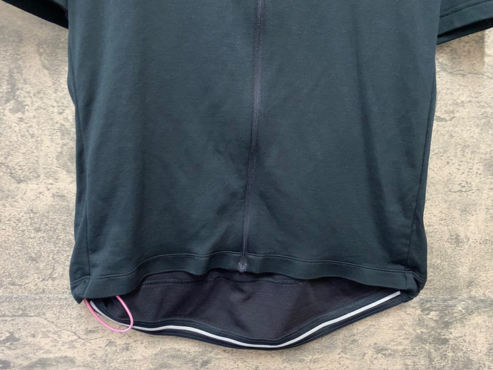 JH257 ラファ Rapha CLASSIC JERSEY 半袖 サイクルジャージ 黒 XL