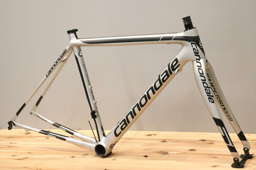 訳アリ キャノンデール CANNONDALE スーパーシックス エボ SUPERSIX EVO 2016モデル 48サイズ カーボン ロードバイク フレームセット 【仙台店】