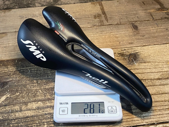 JP705 SELLE SMP hell サドル 黒 aisi 304 tubeレール