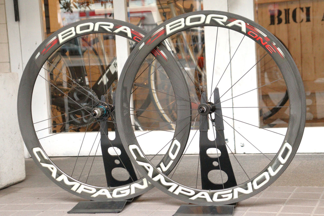 カンパニョーロ Campagnolo ボーラワン BORA ONE カーボン チューブラー ホイールセット シマノ10S 【横浜店】