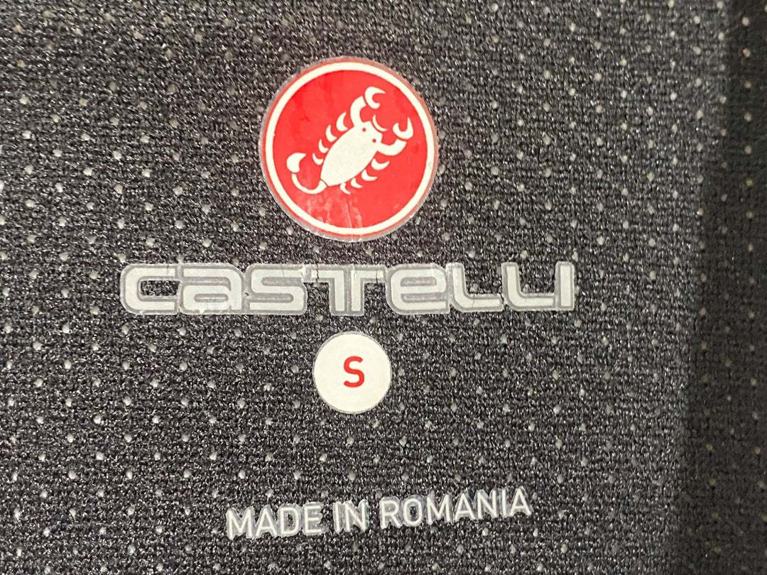 KF170 カステリ CASTELLI 半袖 サイクルジャージ 白 S