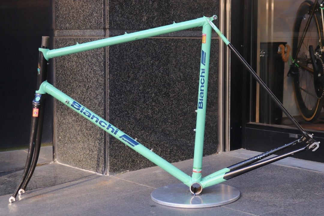 ビアンキ BIANCHI コロンバス COLUMBUS  SLX 1980年代 クロモリ フレームセット 【東京南麻布店】