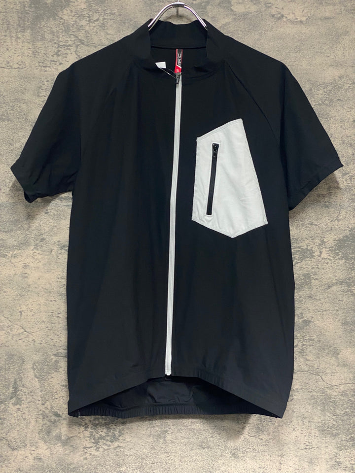 JZ243 レリック reric 半袖 サイクルジャージ 黒 XL