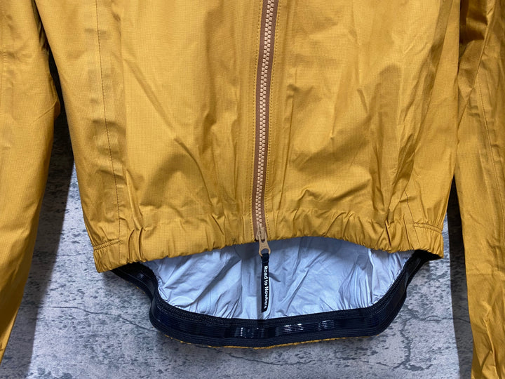 JY518 パスノーマルスタジオ PAS NORMAL STUDIOS Mechanism Rain Jacket 長袖 サイクルジャケット オレンジ レディース M PERTEX SHIELD AIR