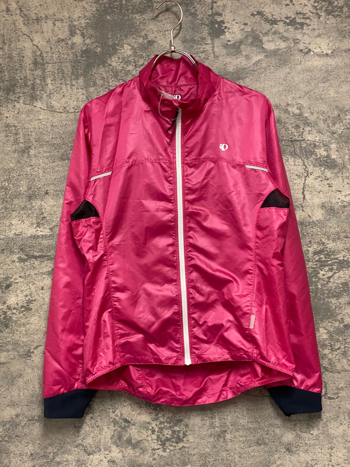 JX562 パールイズミ PEARL iZUMi 長袖 ウインドブレイカー ピンク L
