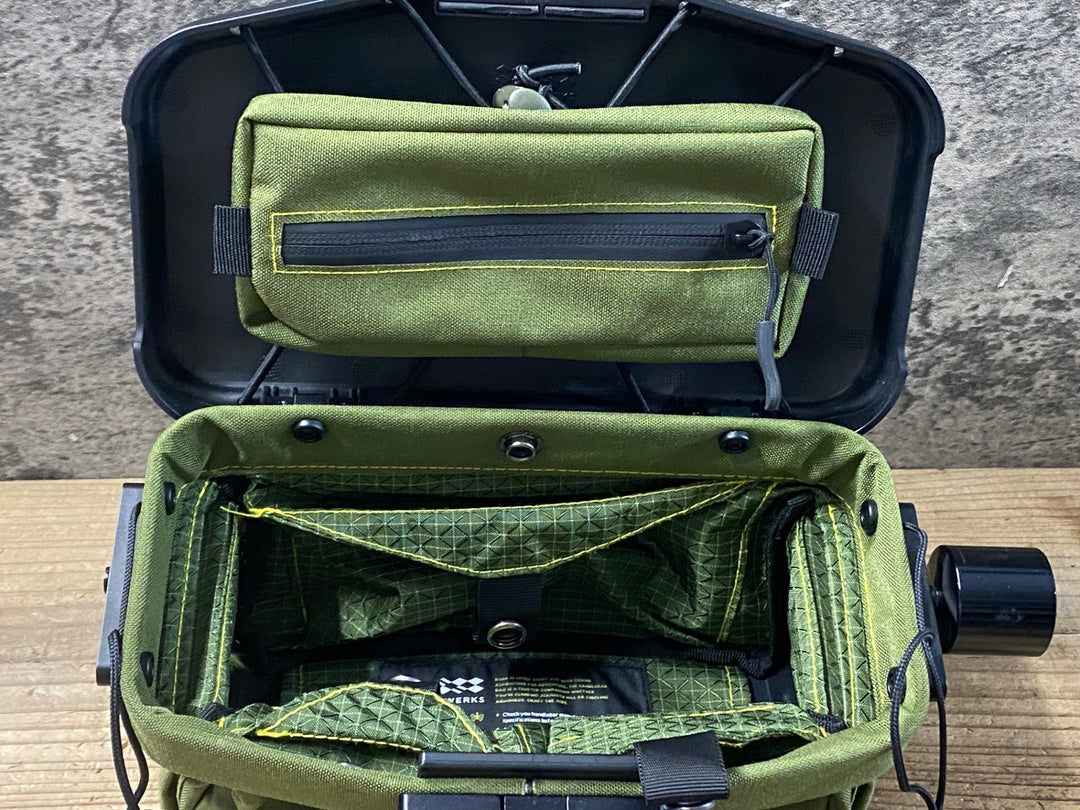 KB379 ROUTE WERKS The Handlebar Bag ハンドルバーバッグ ※汚れ