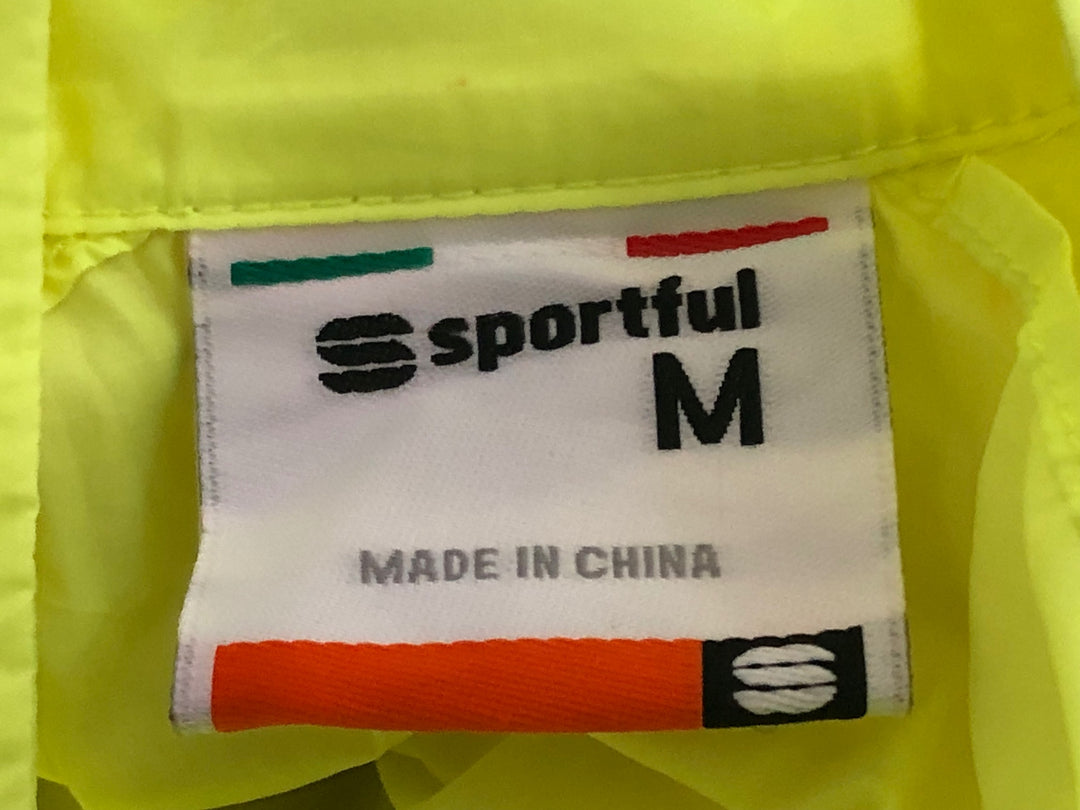 KL375 スポーツフル sportful ウィンドブレーカー 黄 M