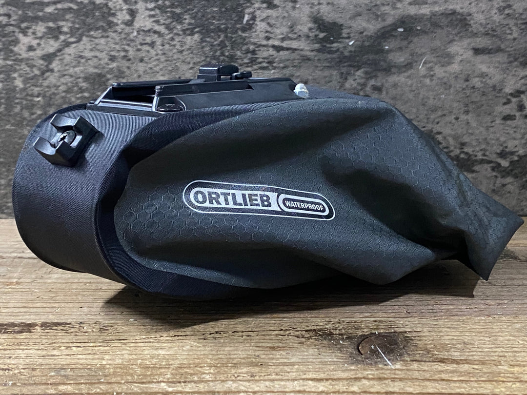 KG980 オルトリーブ ORTLIEB サドルバッグ WATERPROOF ※錆あり・マウンティングセット欠品