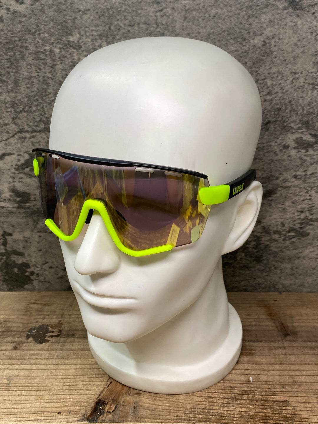 JG753 ウベックス UVEX sportstyle 236 サングラス アイウェア マットブラックイエロー レンズ ミラーイエロー クリア